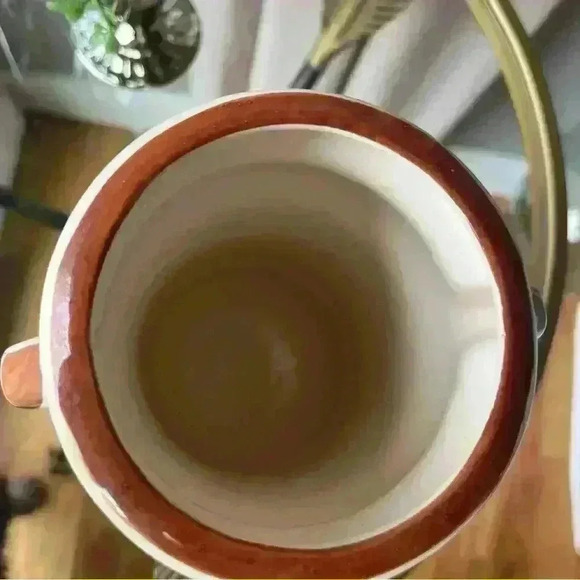 Vintage Boho Double Handle Ceramic Vase - Picture 7 of 11